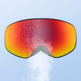 Qunature Black Ski Goggles Kids (størrelse M/L) - sort