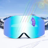 Qunature hvide rammeløse skibriller - hvide