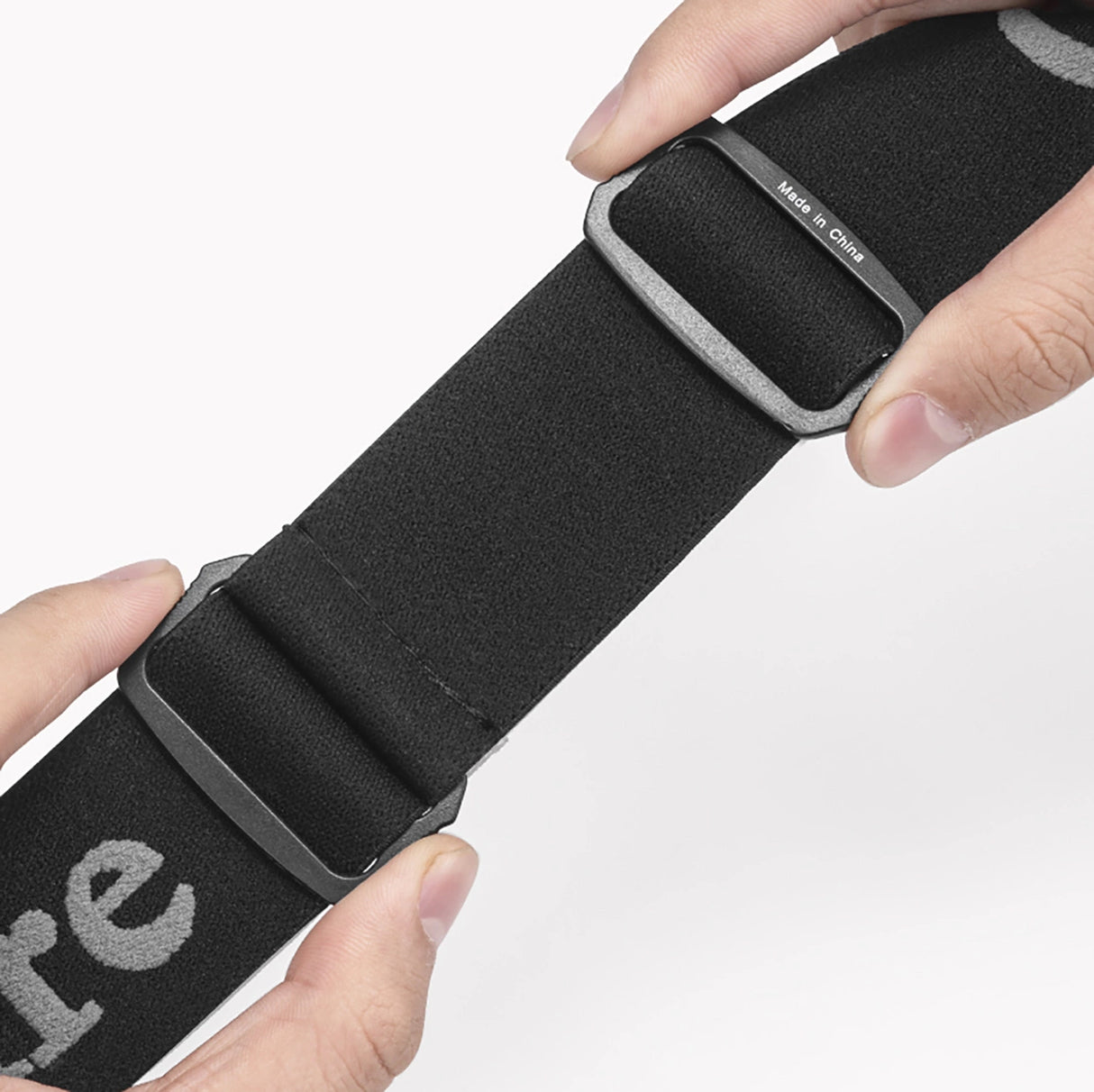 Qunature hvid skibriller til voksne - sort