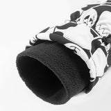 Qunature Panda Varmeoverførsel Ski Handsker Børn størrelse S - sort/hvid