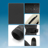 Qunature skihandsker i fuld længde, størrelse M - sort