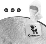 Qunature Arctic Velvet Ski Balaclava størrelse M - hvid