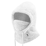 Qunature Arctic Velvet Ski Balaclava størrelse L - hvid