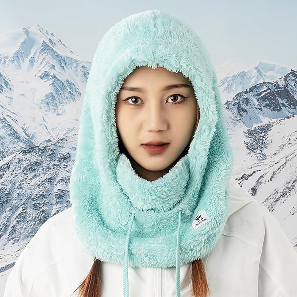 Qunature Arctic Velvet Ski Balaclava størrelse M - Mint