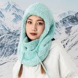 Qunature Arctic Velvet Ski Balaclava størrelse M - Mint
