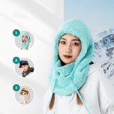 Qunature Arctic Velvet Ski Balaclava størrelse M - Mint