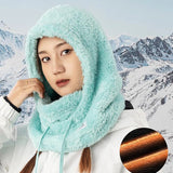 Qunature Arctic Velvet Ski Balaclava størrelse L - Mint