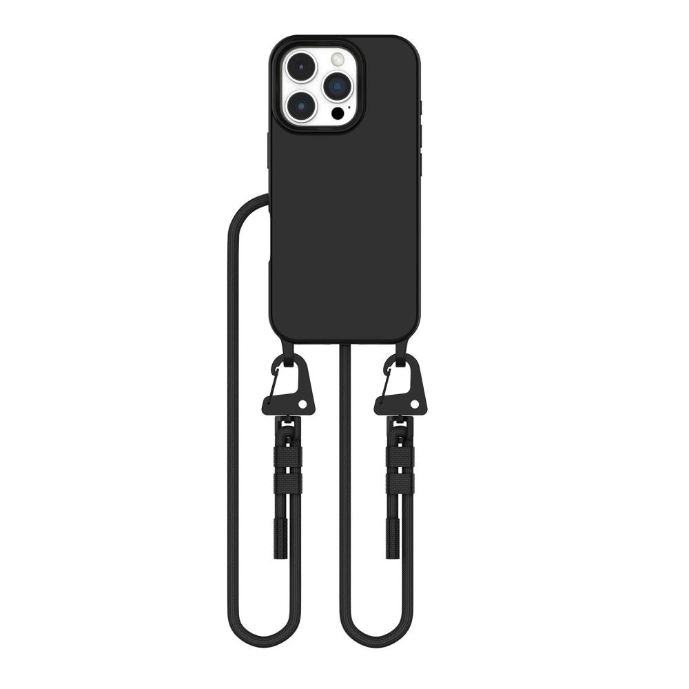 Tech-Protect MagNecklace MagSafe Case med Lanyard til iPhone 16 Pro - sort