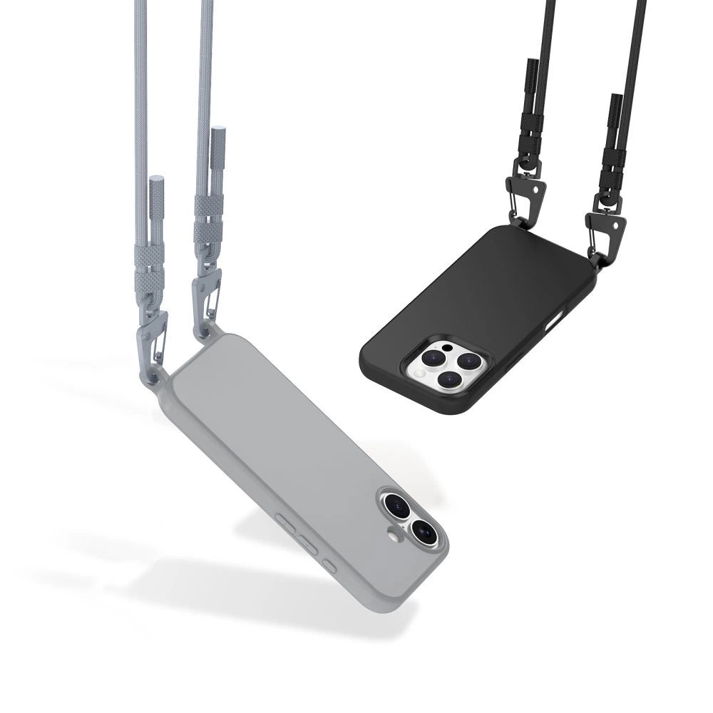 Tech-Protect MagNecklace MagSafe Case med Lanyard til iPhone 16 Pro - sort
