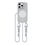Tech-Protect MagNecklace MagSafe Case med Lanyard til iPhone 16 Pro Max - Grå