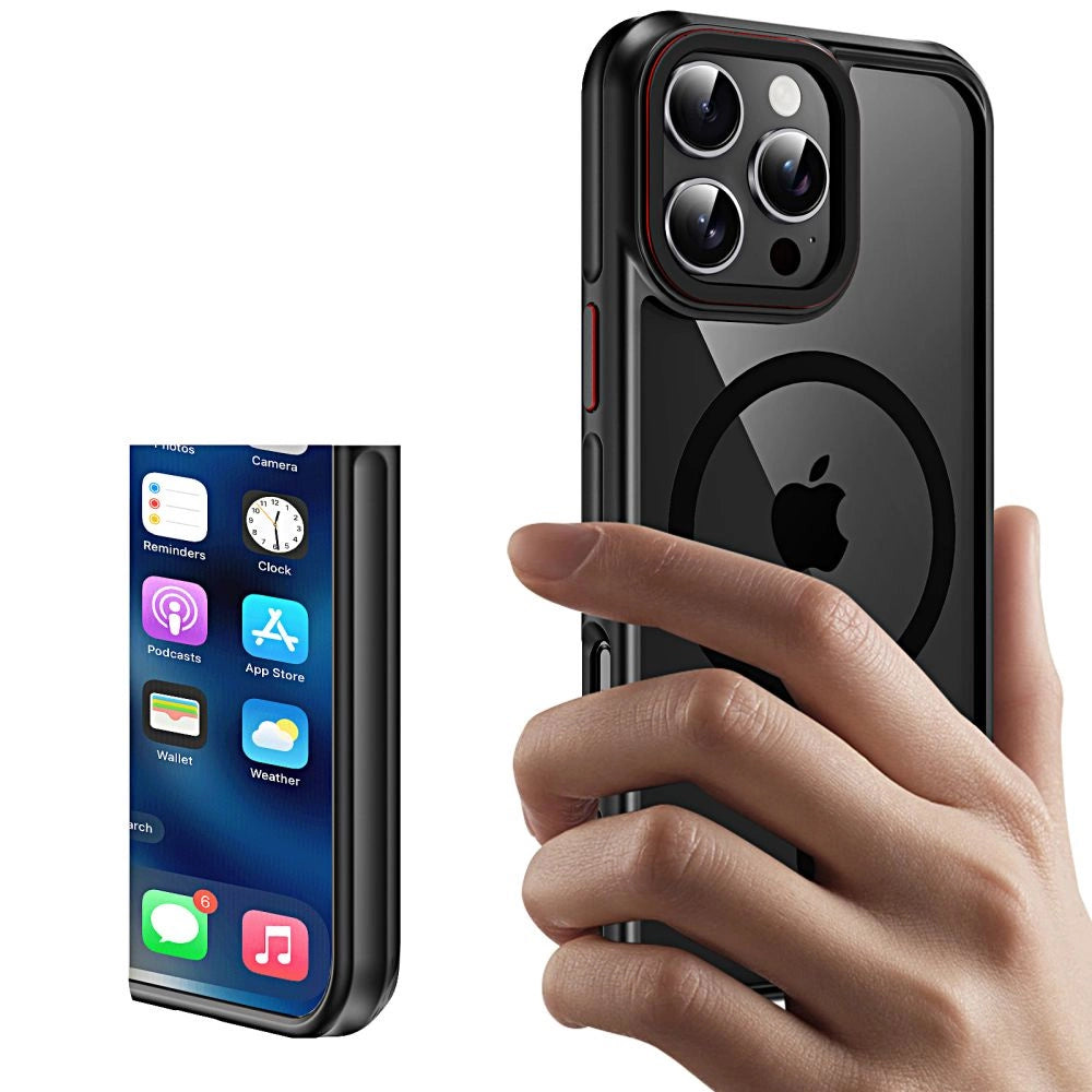 Tech-Protect MagHybrid MagSafe Case til iPhone 16 Pro Max - sort