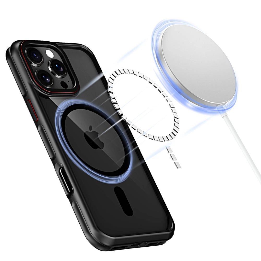 Tech-Protect MagHybrid MagSafe Case til iPhone 16 Pro Max - sort