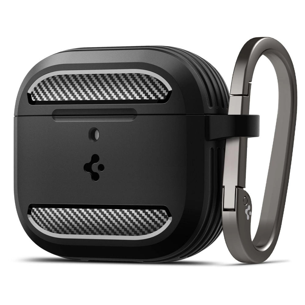 Spigen Rugged Armor Case til AirPods 4 - sort