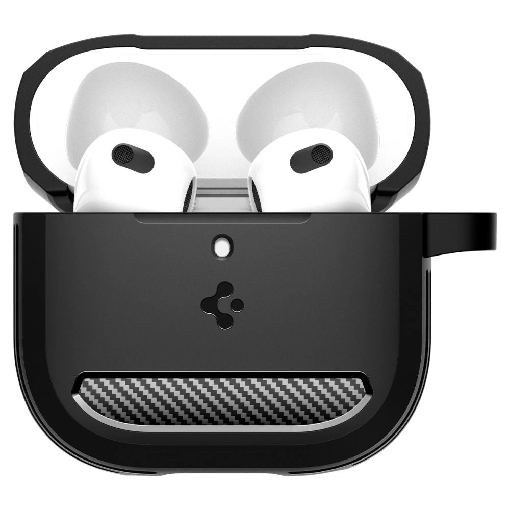 Spigen Rugged Armor Case til AirPods 4 - sort