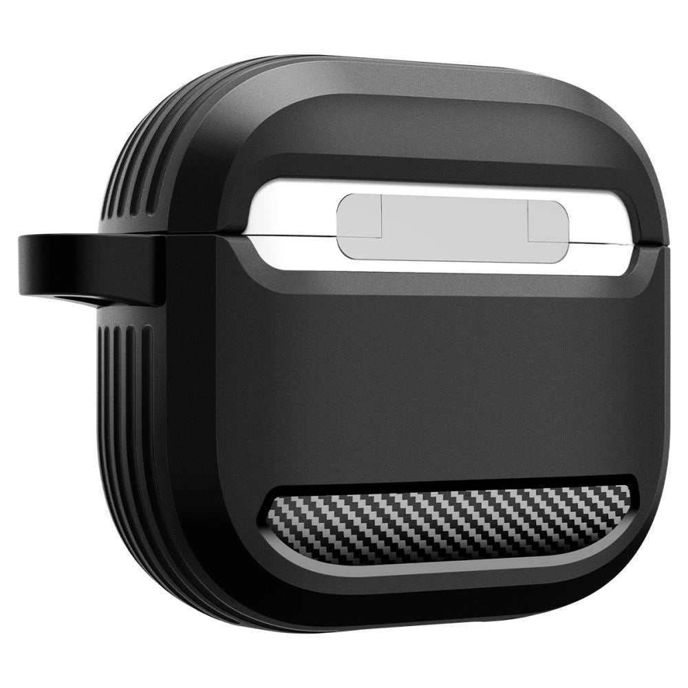 Spigen Rugged Armor Case til AirPods 4 - sort