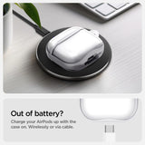 Spigen Ultra Hybrid Case til AirPods 4 - Hvid