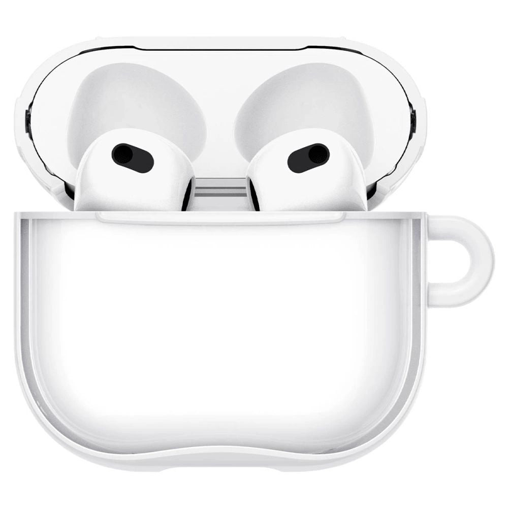 Spigen Ultra Hybrid Case til AirPods 4 - Hvid