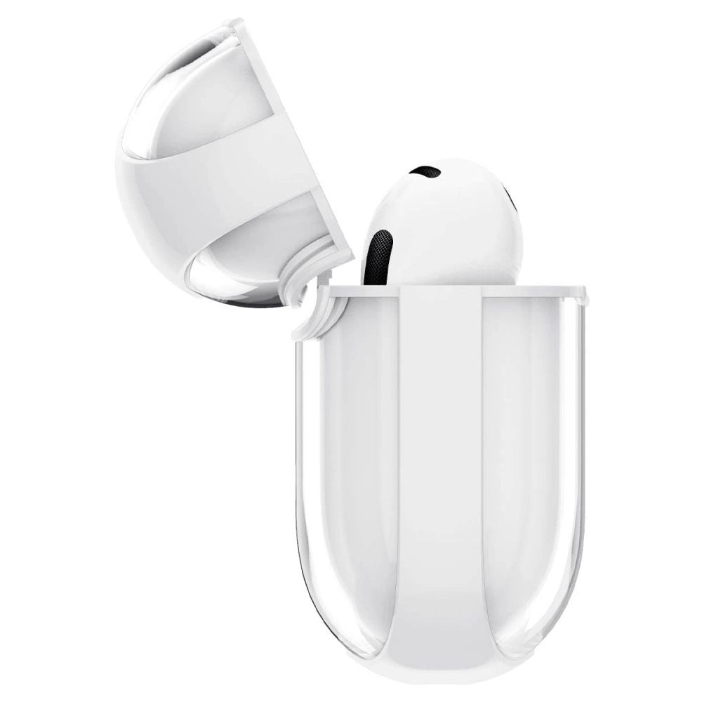 Spigen Ultra Hybrid Case til AirPods 4 - Hvid