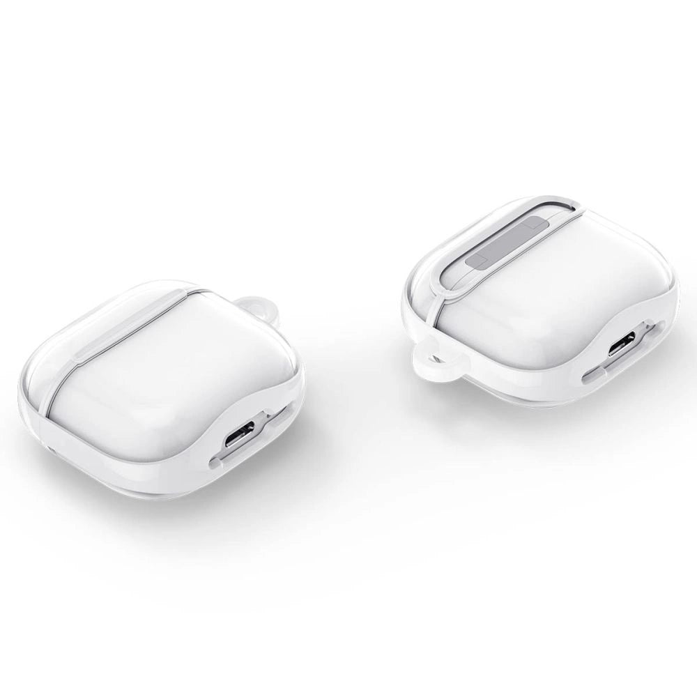 Spigen Ultra Hybrid Case til AirPods 4 - Hvid