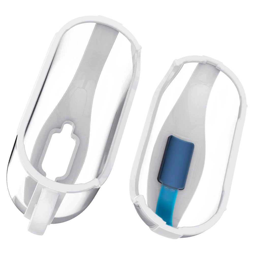 Spigen Ultra Hybrid Case til AirPods 4 - Hvid