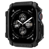 Spigen Rugged Armor Case til Apple Watch 10 (42 mm) - sort