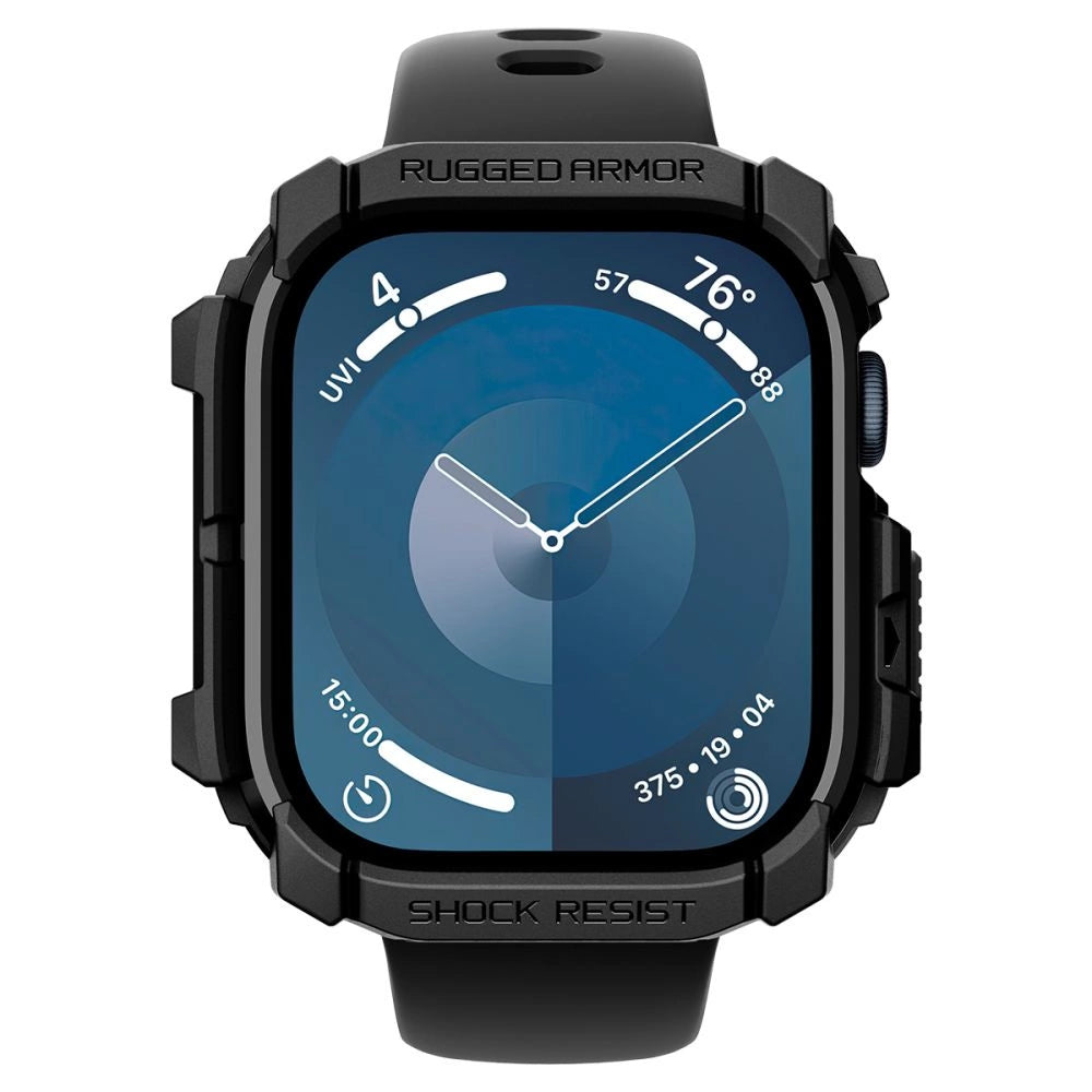 Spigen Rugged Armor Case til Apple Watch 10 (42 mm) - sort
