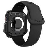 Spigen Rugged Armor Case til Apple Watch 10 (42 mm) - sort