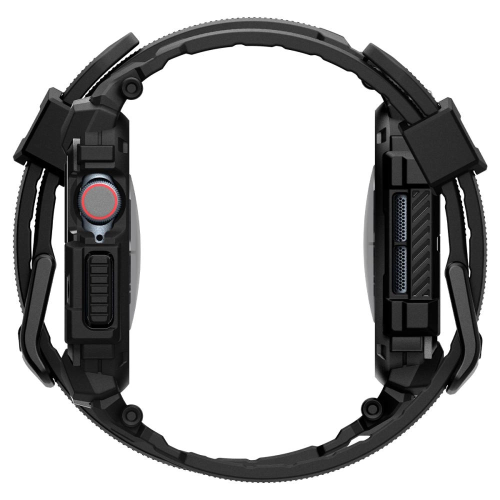 Spigen Rugged Armor Pro Apple Watch 10 (42 mm) Strap Case - sort