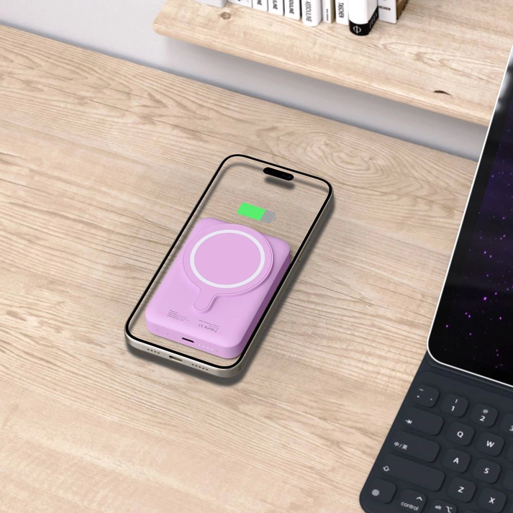 Tech-Protect LifeMag MagSafe PB11 10000mAh Power Bank - Pink