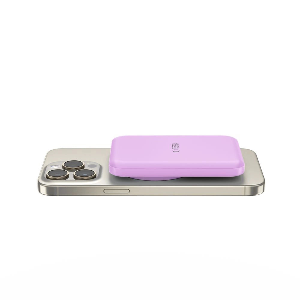 Tech-Protect LifeMag MagSafe PB10 5000mAh Power Bank - Pink