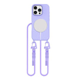 Tech-Protect MagNecklace MagSafe Case med Lanyard til iPhone 16 Pro - lilla