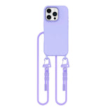 Tech-Protect MagNecklace MagSafe Case med Lanyard til iPhone 16 Pro - lilla