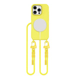 Tech-Protect MagNecklace MagSafe Case med Lanyard til iPhone 16 Pro Max - Gul