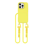 Tech-Protect MagNecklace MagSafe Case med Lanyard til iPhone 16 Pro Max - Gul