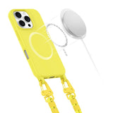 Tech-Protect MagNecklace MagSafe Case med Lanyard til iPhone 16 Pro Max - Gul