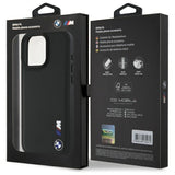 BMW Smooth Rubber Logo iPhone 16 Pro Max Case - sort