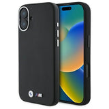 BMW M Smooth Full Wrapped Metal MagSafe Case til iPhone 16 Plus - sort
