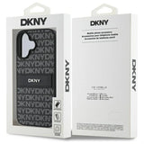 DKNY Texture Pattern Tonal Stripe iPhone 16 Case - sort