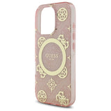 Gæt IML Peony på 4G Baggrunds MagSafe Case til iPhone 16 Pro - Pink