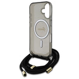 Guess Crossbody Cord Script MagSafe iPhone 16 Case - sort