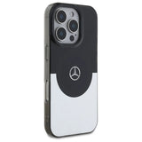Mercedes Double Layer BiColor MagSafe-foder for iPhone 16 Pro - sølv