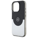 Mercedes Double Layer BiColor MagSafe-foder for iPhone 16 Pro - sølv
