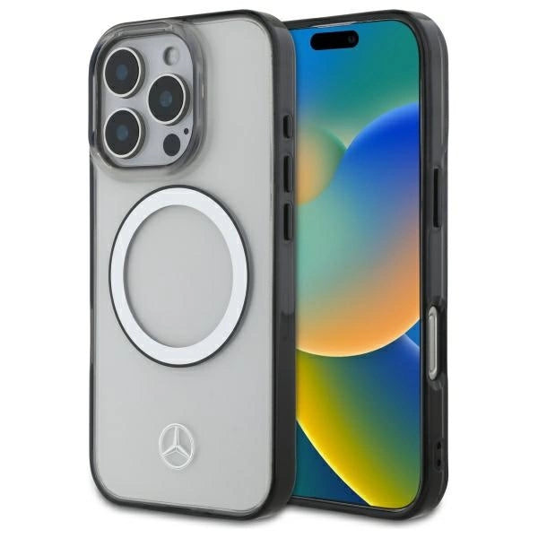 MagSafe Case med Mercedes-logo til iPhone 16 Pro - klar