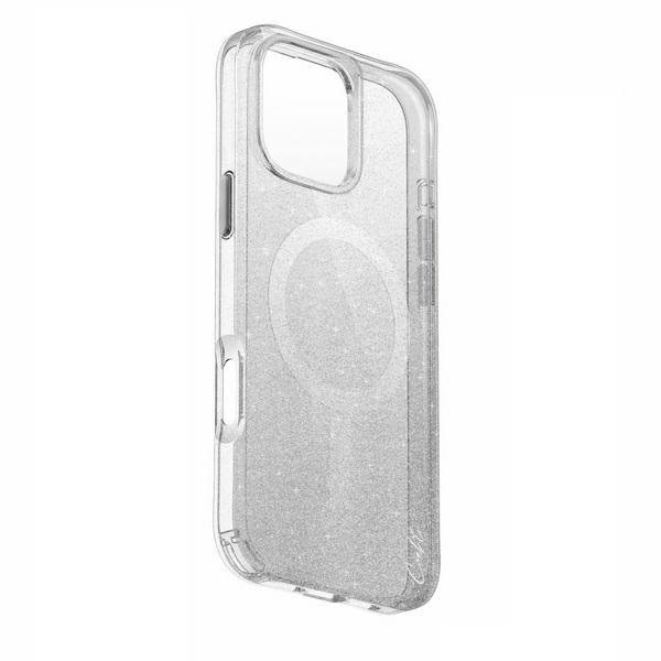 Uniq Coehl Lumino Magnetisk opladningsfoder til iPhone 16 Pro Max - sølv