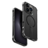 Uniq Eleva med Vertica Stand til iPhone 16 Pro - sort