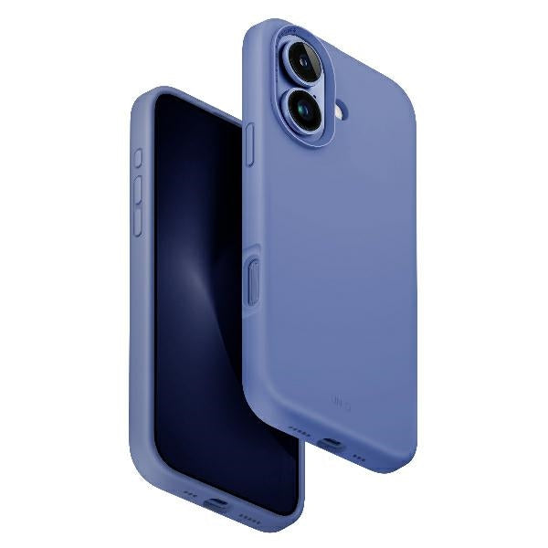 Uniq Lino Hue Magclick opladningsfoder til iPhone 16 - Blå