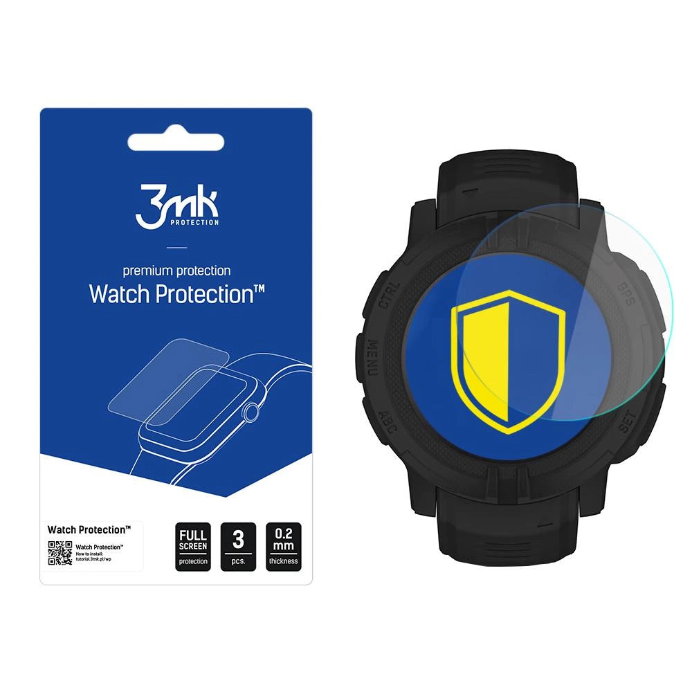 Hårdglas 3mk Watch Protection FlexibleGlass til Garmin Instinct 2 / Solar
