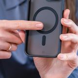 3mk Smoke MagCase med MagSafe til Samsung Galaxy S23 Ultra - halvt gennemsigtigt