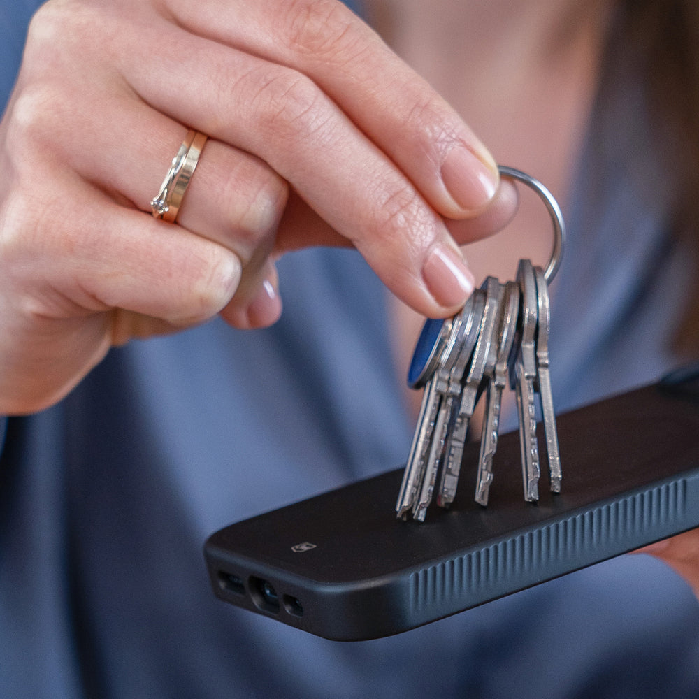 3mk Smoke MagCase med MagSafe til Samsung Galaxy S23 Ultra - halvt gennemsigtigt