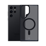 3mk Smoke MagCase med MagSafe til Samsung Galaxy S23 Ultra - halvt gennemsigtigt